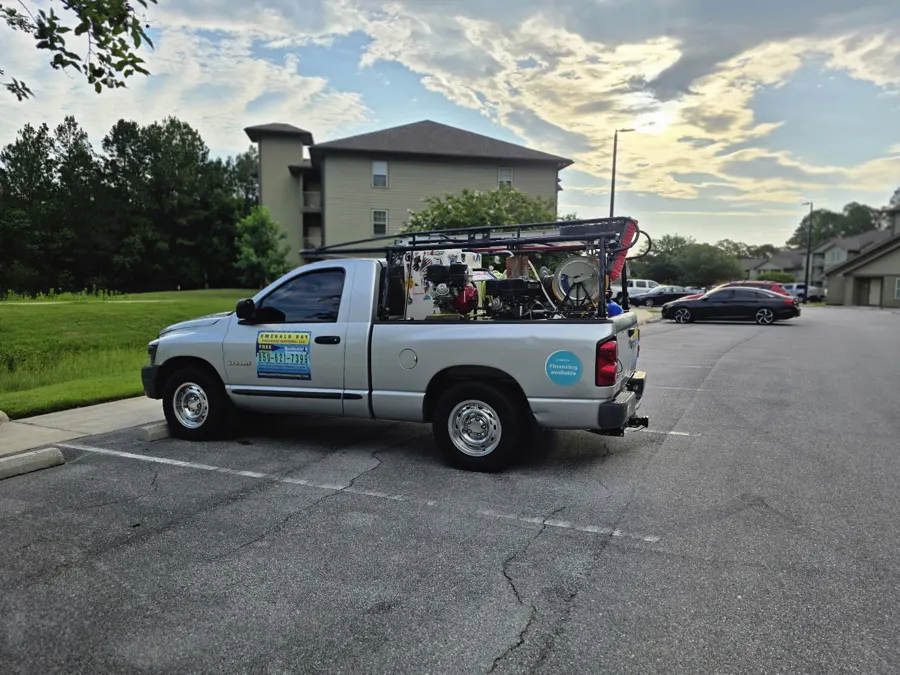 Emerald Bay work truck